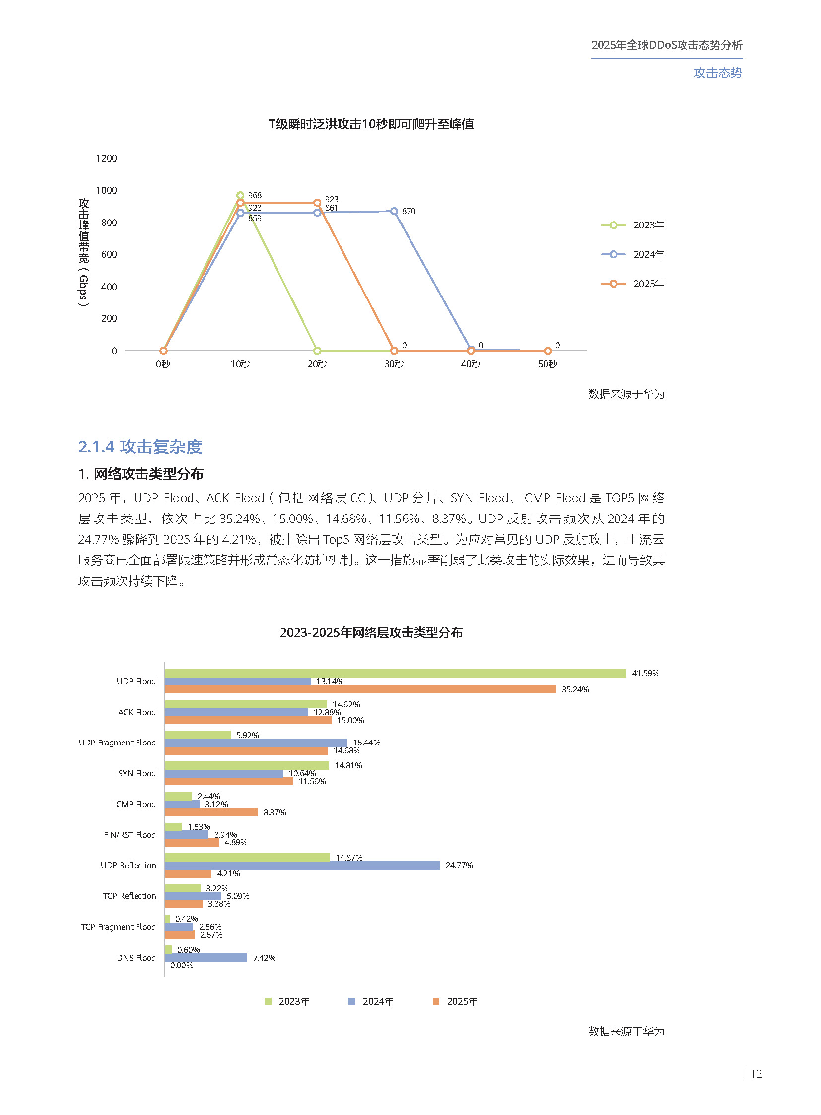 2025年全球DDoS攻击态势分析报告 第13页